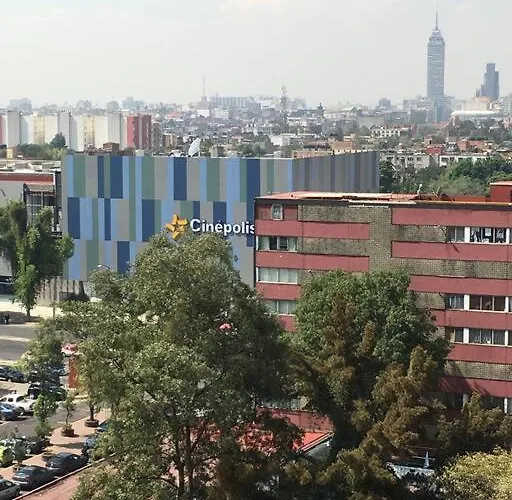 Apartamento Depto Espacioso Con Hermosa Vista A Min Del Centro Historico De La Cdmx *