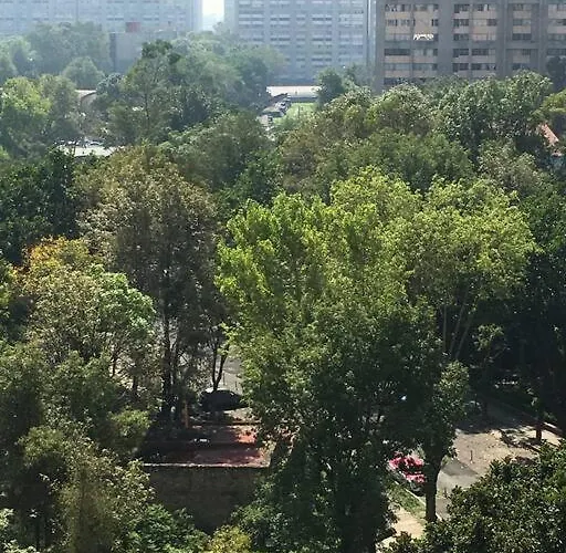 Depto Espacioso Con Hermosa Vista A Min Del Centro Historico De La Cdmx Apartamento